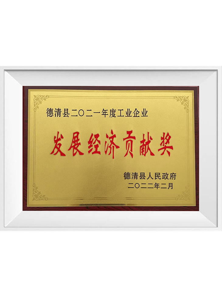 2021年度 發(fā)展經(jīng)濟(jì)貢獻(xiàn)獎(jiǎng)